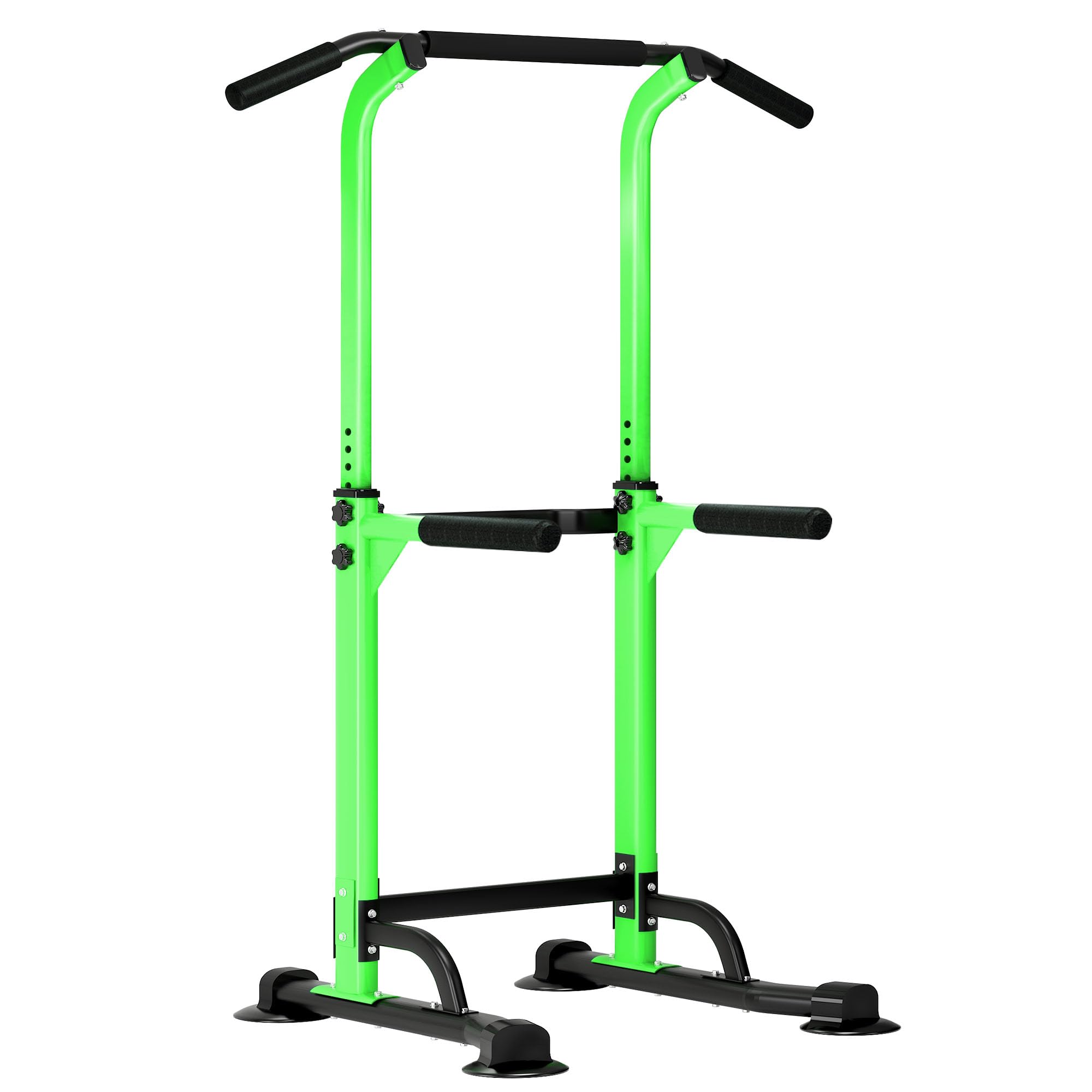 SogesPower Torre de Potencia, Power Tower, con Barra de Dominadas para Gimnasio en Casa, con Altura Ajustable, Equipo de Entrenamiento de Fuerza