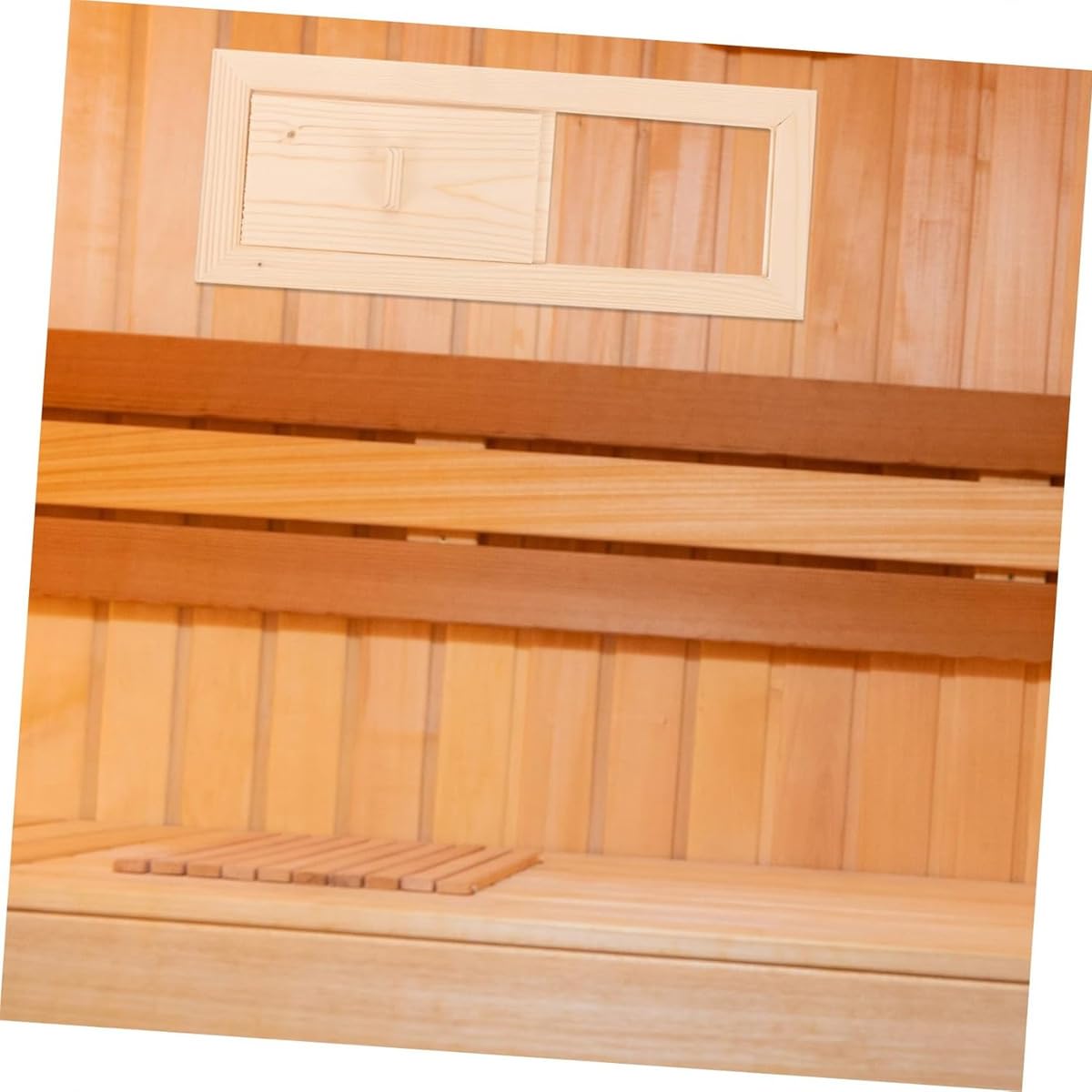 Alnicov Grille de Ventilation Sauna Bois de cèdre rectangulaire pour Hammam