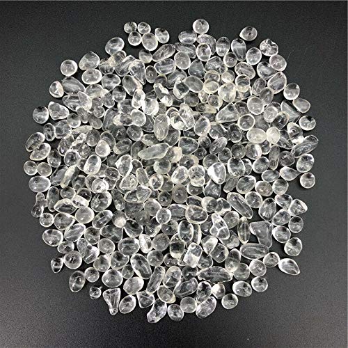50 g 7-10 mm di Cristallo colorato Ghiaia Bianca for vasi, acquari, Giardini e fontane Raccolta domiciliare