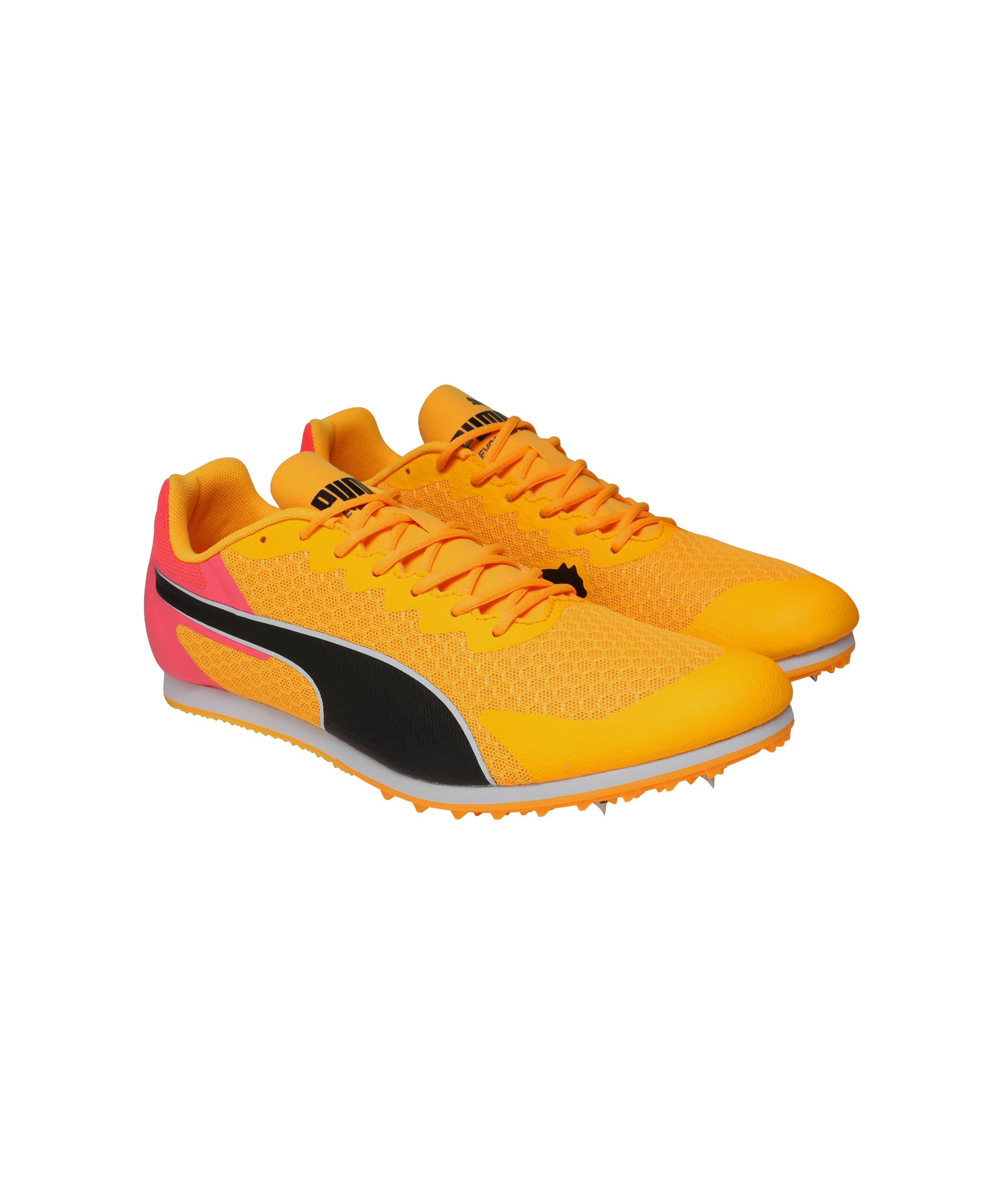 Puma Unisex Evospeed Star 9 Laufschuhe Spikeschuh Sun Stream-Sunset Glow-Puma Black - Orange 43