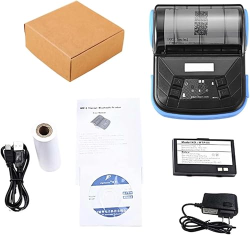 Miniatura 4 de HHOP GOOJPRT MTP-3 3.150 in BT impresora térmica portátil ligero para la impresión de recibos de boletos de supermercado