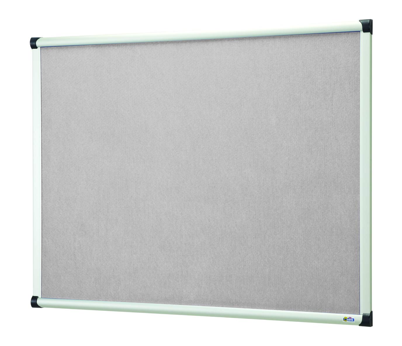 Premium Fire Retardant Light Grey Felt Noticeboard Office Schools – 900mm x 600mm
