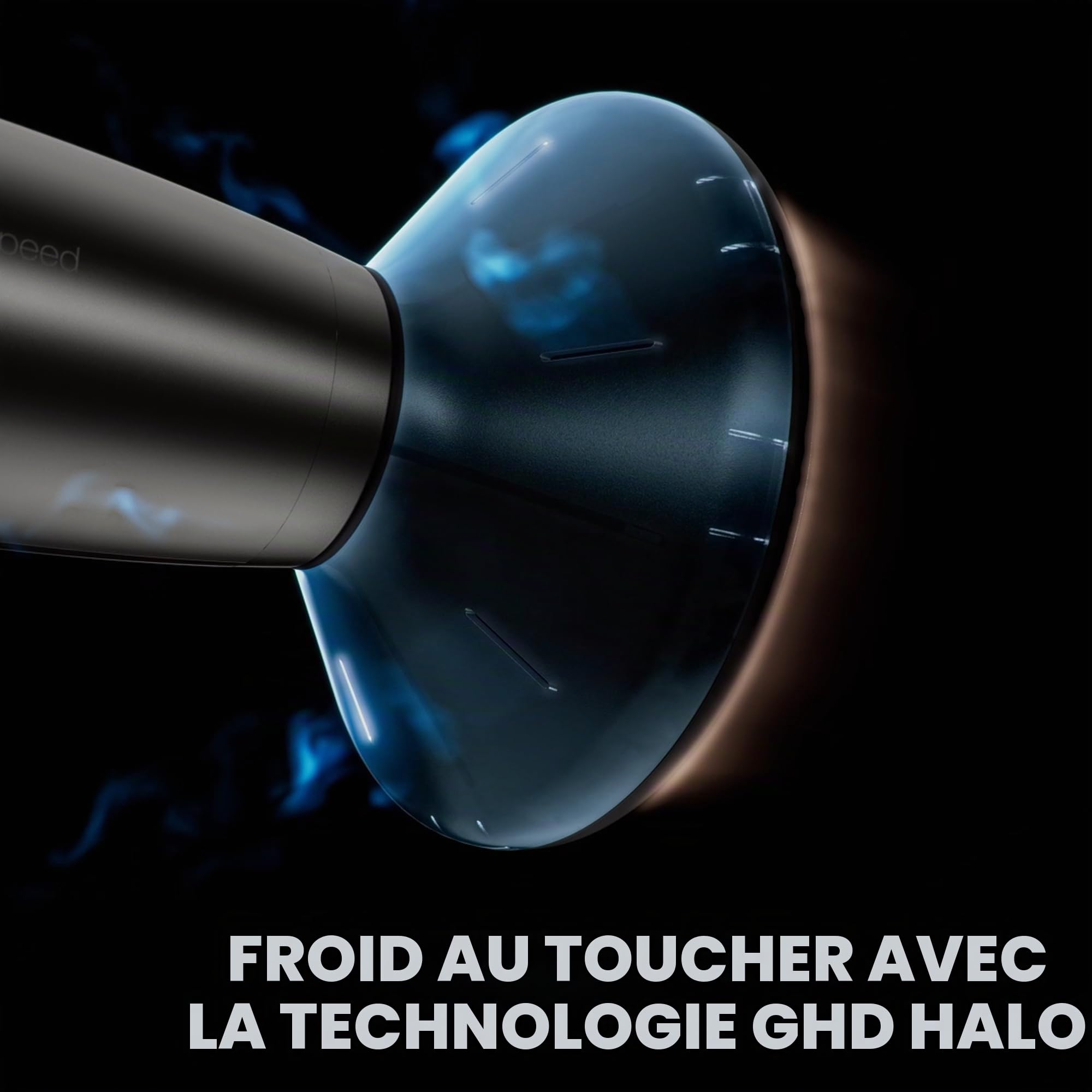 ghd - Diffuseur Cheveux Bouclés pour Seche cheveux - Embout diffuseur pour sèche-cheveux ghd Speed - Définition des boucles & Volume - Séchage professionnel sans frisottis
