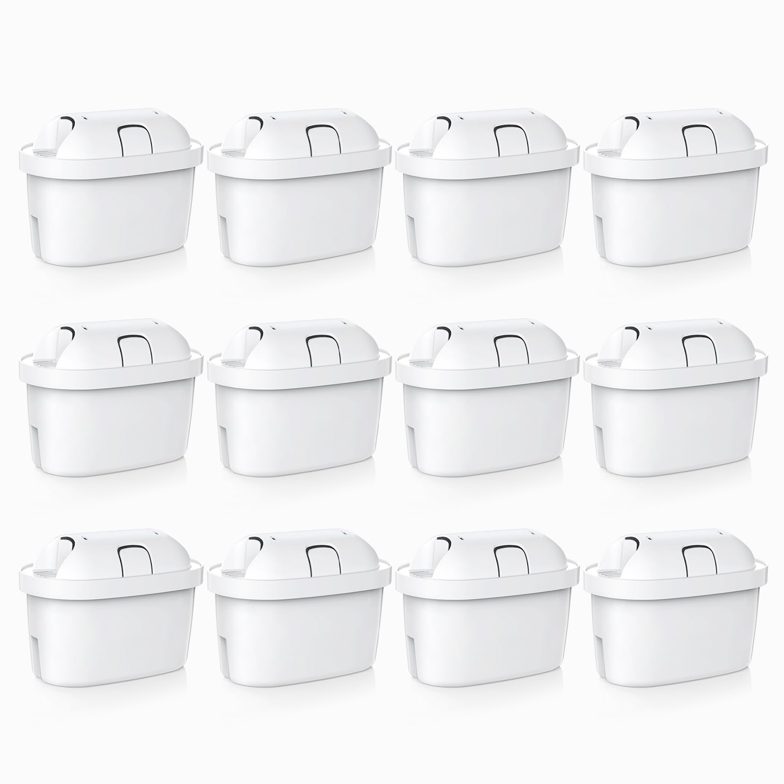 Molifal Wasserfilter Kartusche Ersatz Kompatibel mit BRITA MAXTRA+, Maxtra Plus, Style, Marella, Elemaris (12)