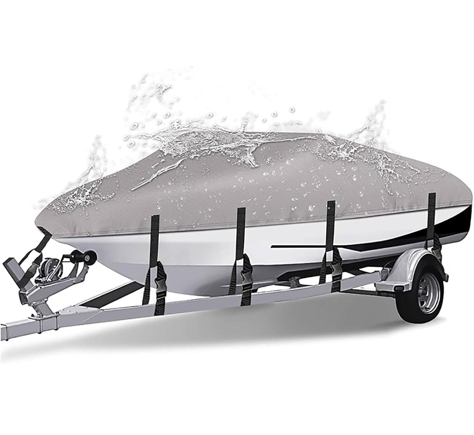 Telo Copri Barca per Lund Impact XS 1875 SS (2020-2026) | Tessuto Oxford Antivento e Resistente ai Raggi UV Outdoor Storage Cover