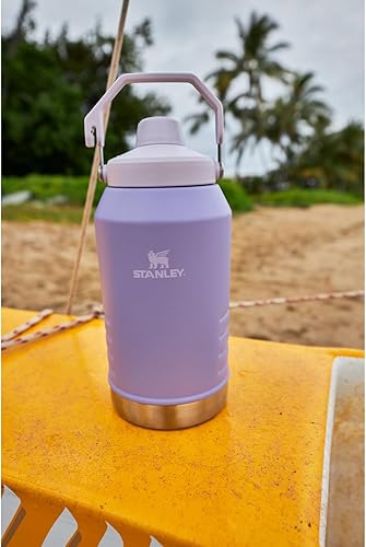 Miniatura 4 de Stanley Iceflow - Jarra de flujo rápido, vaso de agua de acero inoxidable reciclado, mantiene la bebida fría y helada durante horas, asa fácil de
