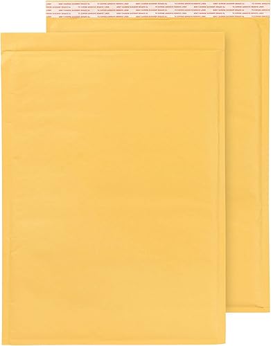 Office Depot Sobres de Burbuja Autosellantes, Tamaño 7, 14 1/4in. x 19 3/8in., Caja De 50, 30606-OD