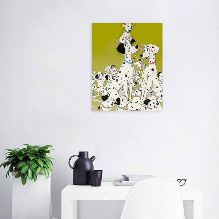 絵画 1S150-10 Amazon.co.jp: デジタル油絵 数字油絵 101匹わんちゃん4101110