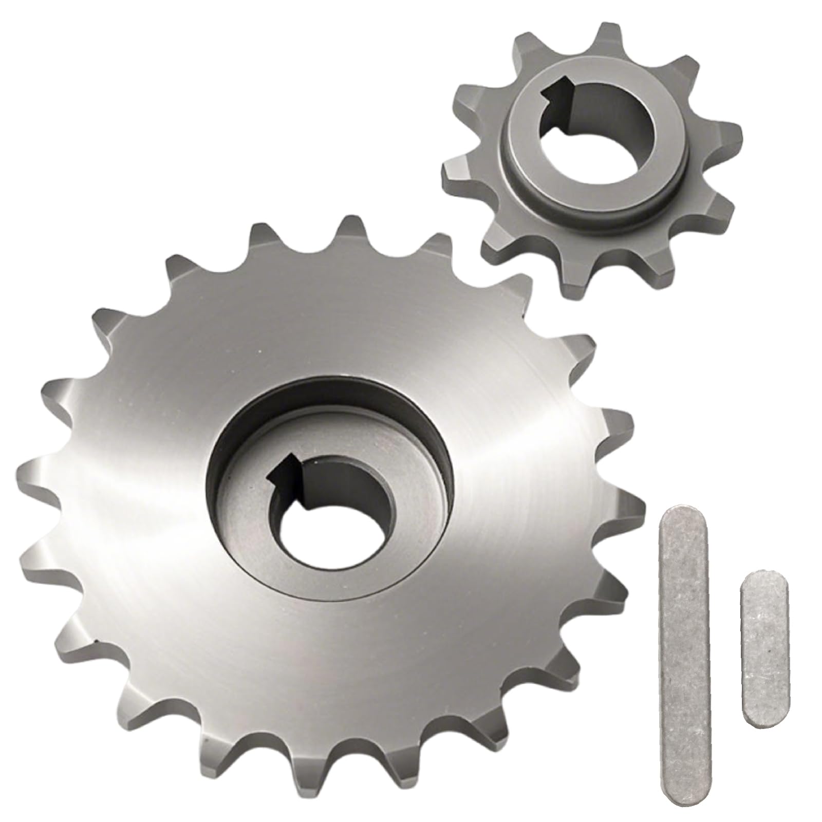 420 Kettenritzel, 10 Zähne und 20 Zähne 5/8 Zoll Bohrung Jackshaft Ritzel, Ersatz für Coleman CT200U CT200U-EX BT200X Ersatz für Baja MB165 MB200