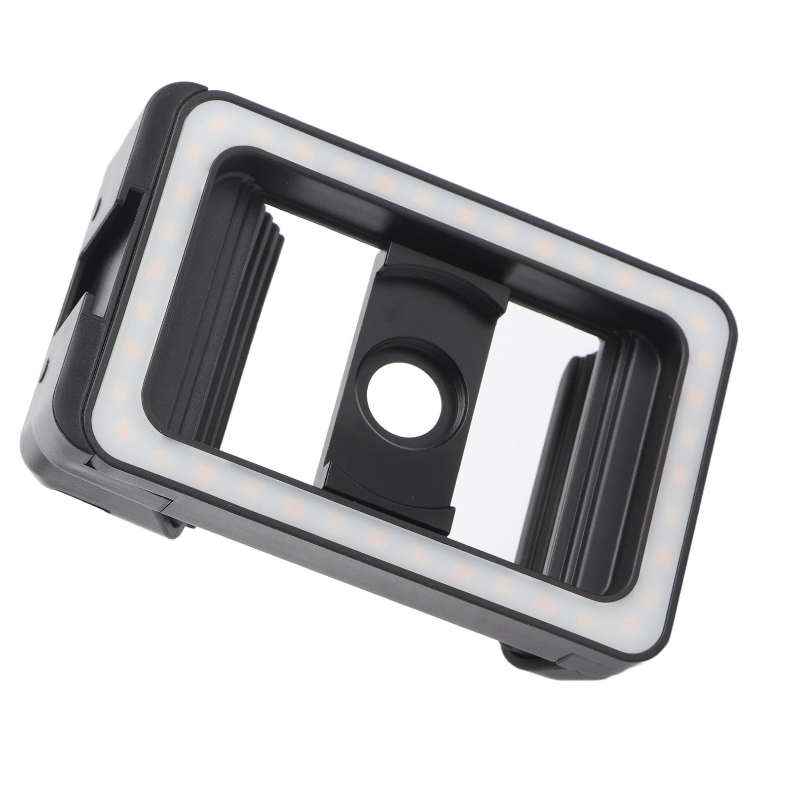 Adaptateur de L'objectif de Filetage de 17 Mm + 37 Mm avec Lumière de Remplissage LED pour Les Pièces Jointes Lens