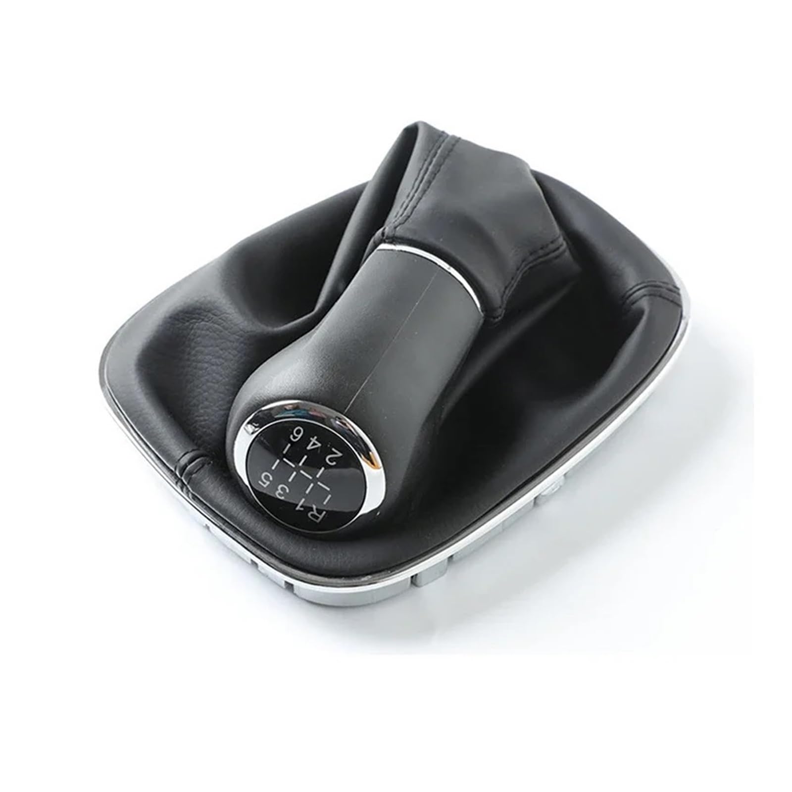 Rbevcrr 6-Speed Car Shift Lever Knob For Opel For Vauxhall For Corsa D For S07 E X15 Hatchback Van 5/6 Speed Manual Shift Knob Gaiter Boot Cover Stick Shifter Pen(6-Speed)