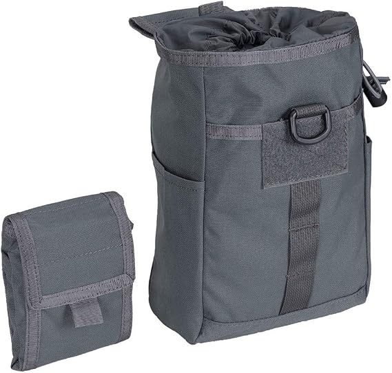 Tactical Molle Single Open-Top Mag Pouch Molle Dump Pouch