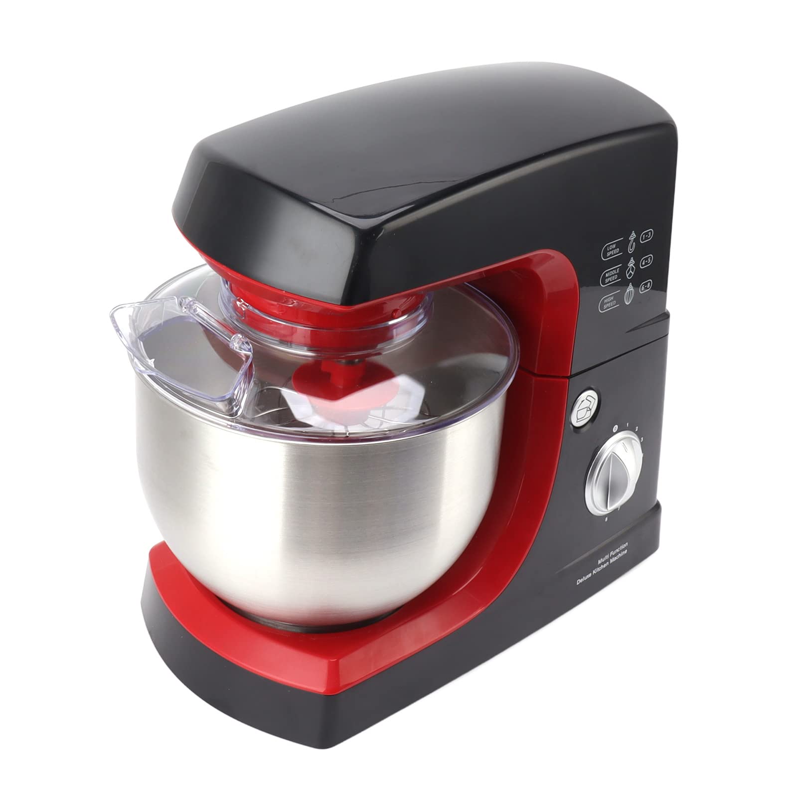 Denash Wielofunkcyjny Mikser Stóp Kuchennych 1000W Mocny 8 -prędkości Elektromowy Blender dla Entuzjastów Pieczenia ze Stali Nierdzewnej