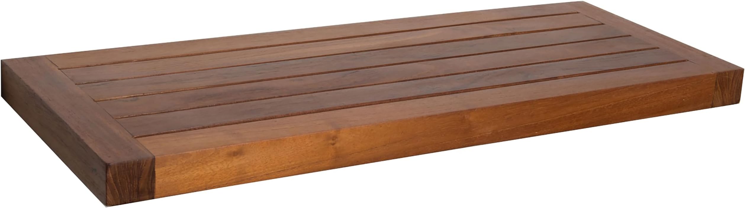 AquaTeak The Original 24" Moa Teak Floating Wall Shelf