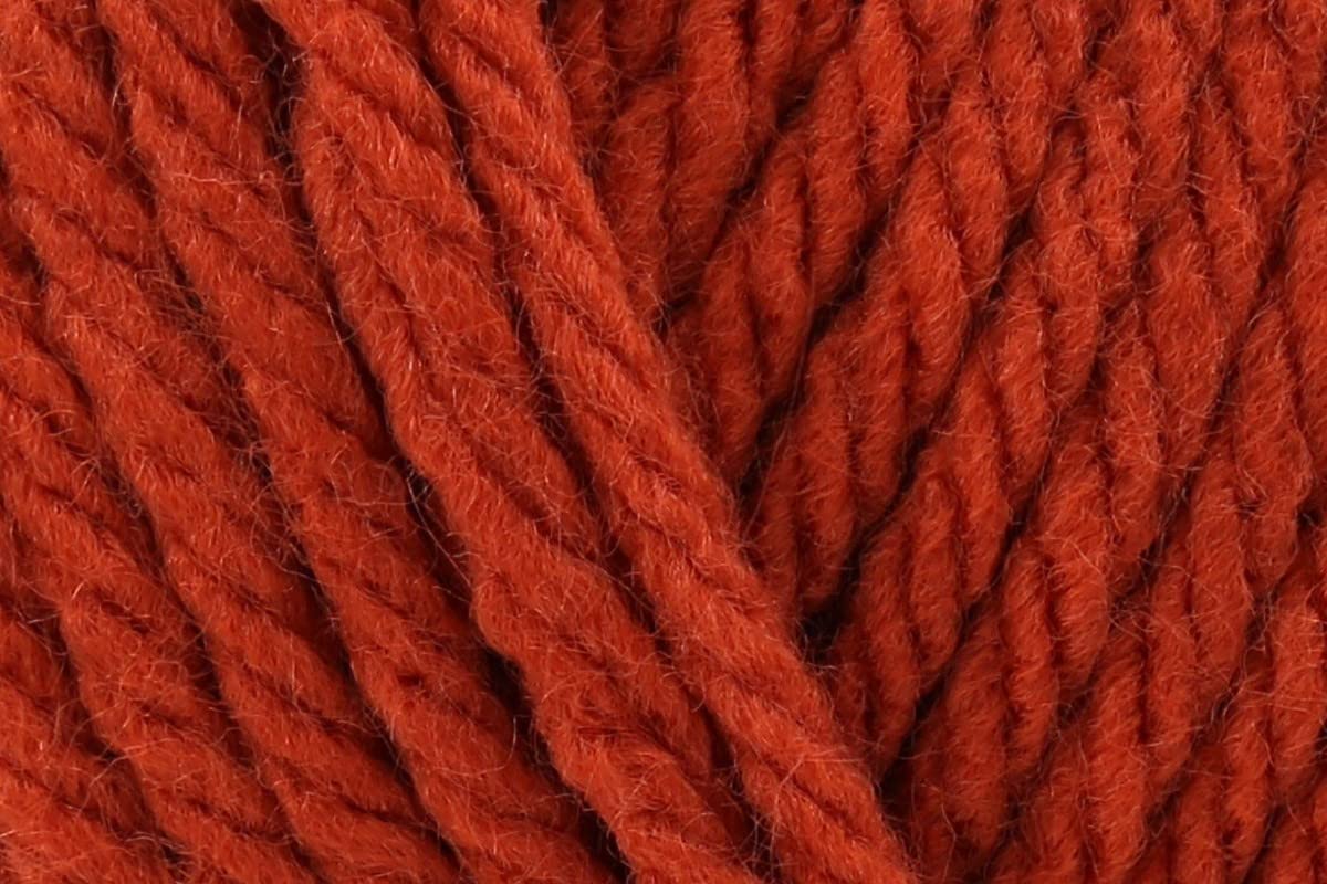 Sirdar Hayfield Bonus Chunky Crochet Yarn, 100% Acrylic Soft Knitting Wool for Sweaters, Cardigans, Jumpers, Ponchos and Capes - 100g Balls - Fox (779) - Pack of 3
