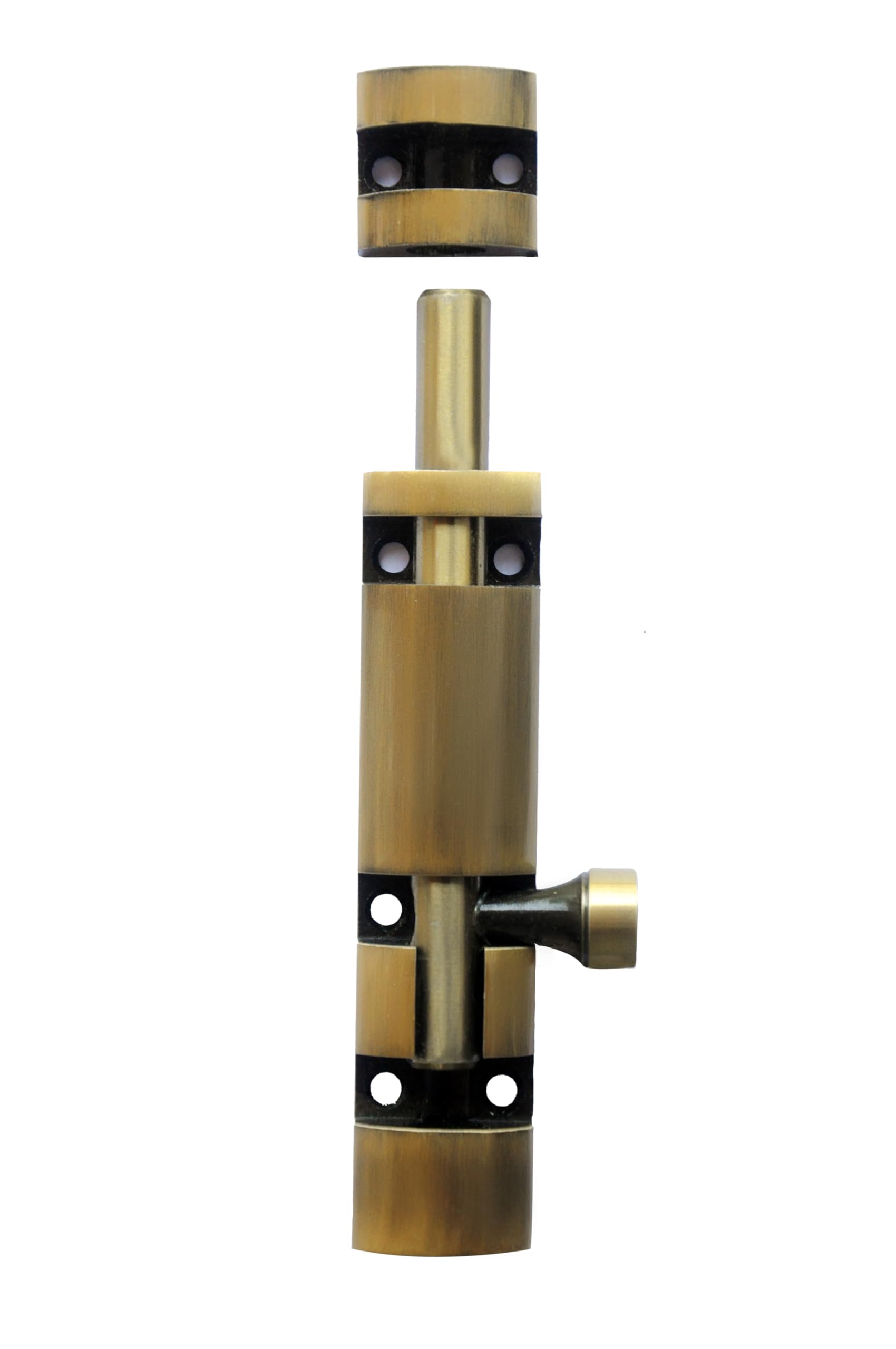 Brass Door Security Latch Lock Tower Bolt 2 Inch – Heavy Duty Sliding Bolt for Home, Bathroom, Office & Living Room (Golden) Pack of 2-image-7