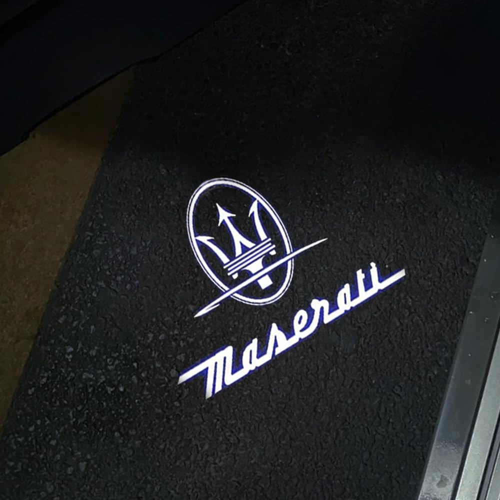 Amazon | マセラティカーテシライト 車用 カーテシーランプ LEDロゴ
