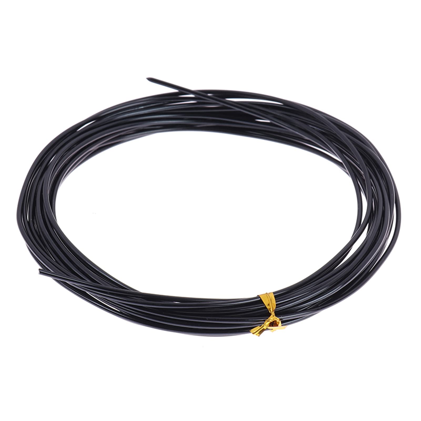 Worparsen Aluminum Wire Solid Color Anodized Aluminum Bonsai Training Wire Plant Shape Bendable 2mm