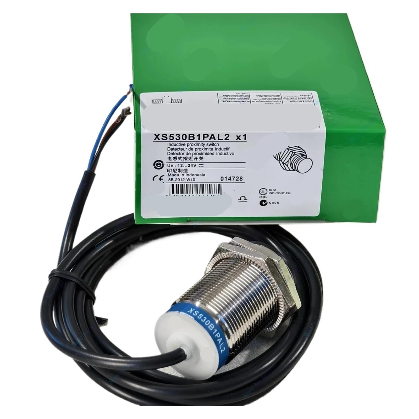 CXFCIHFT 1PCS XS530B1NAL2 or XS530B1PAL2 Inductive Proximity Switch Sensor(XS530B1NAL2)