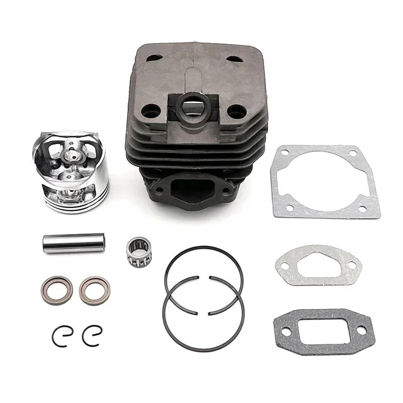 Piston Kit Gasoline Chainsaw Attachment Cylinder Piston Kit 58cc 52cc 45cc Engine Piston(52cc 45mm)