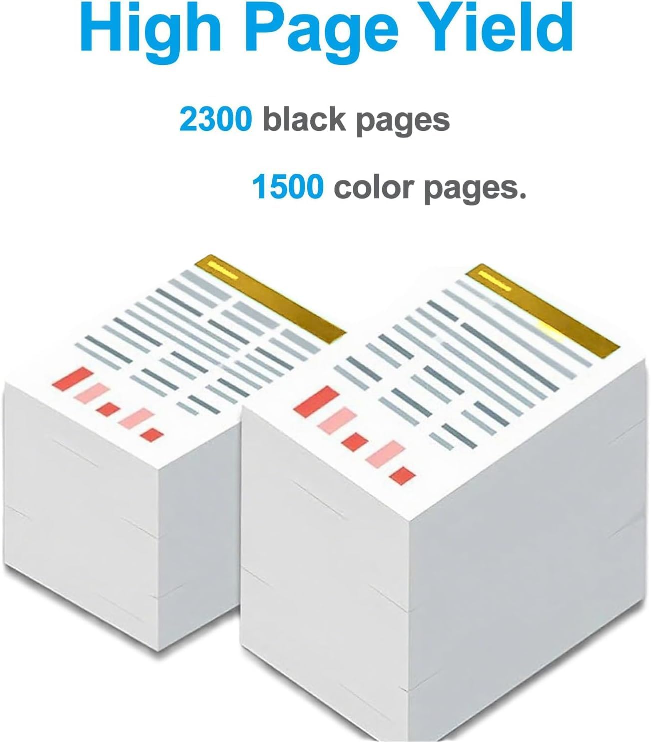 950XL 951XL Ink Cartridges Compatible for HP 950 Ink Cartridges Combo Pack(4 pack) Work with HP Printer Officejet Pro 8600 8610 8630 8660 8625 8620 8100 276DW 251DW Printers Black Cyan Magenta Yellow