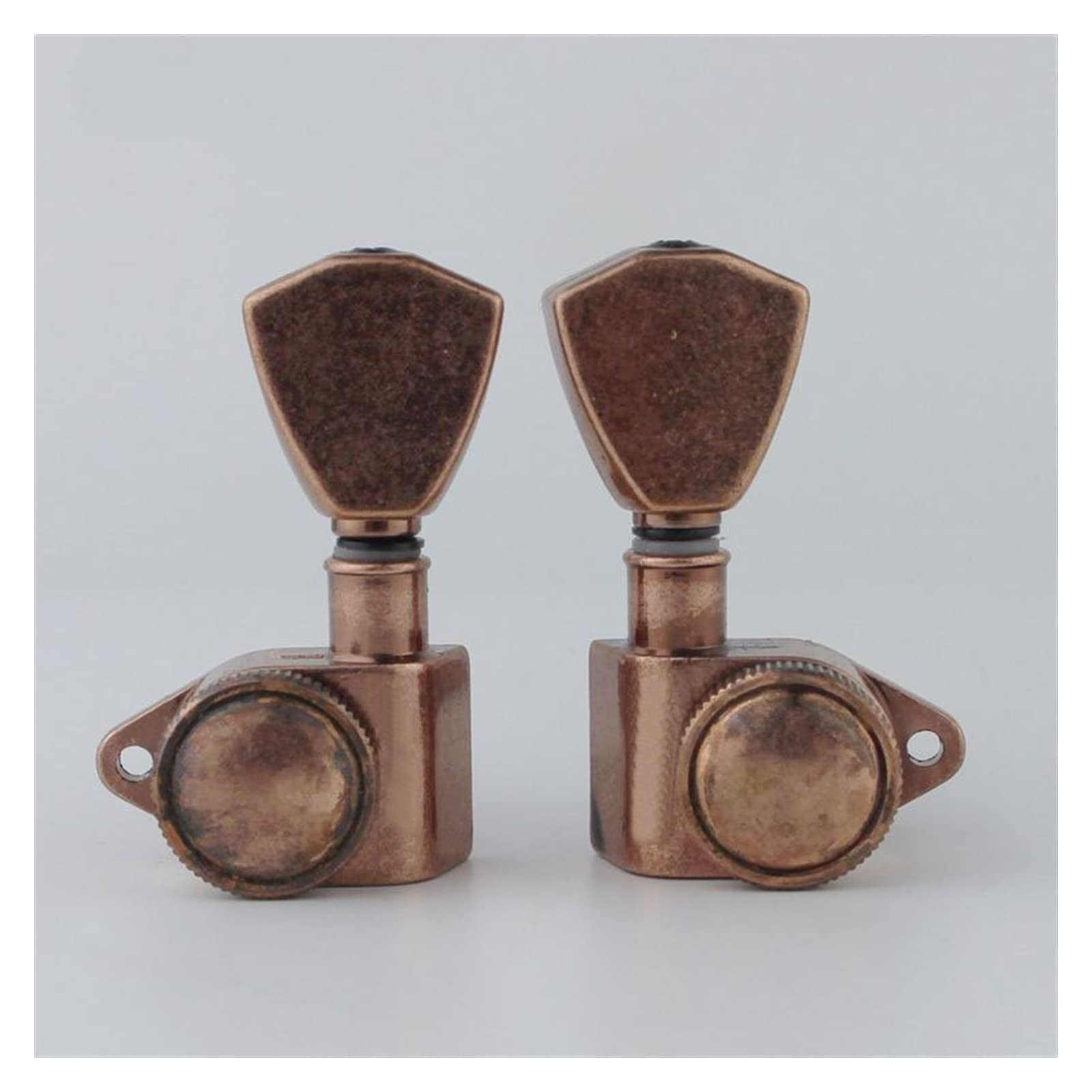 Stimmwirbel Gitarrensaiten 3R3L. Tuner-Gitarre- Modelle Heckschloss String E-Gitarren- Maschinenköpfe Trapezium- Button Antike Bronze