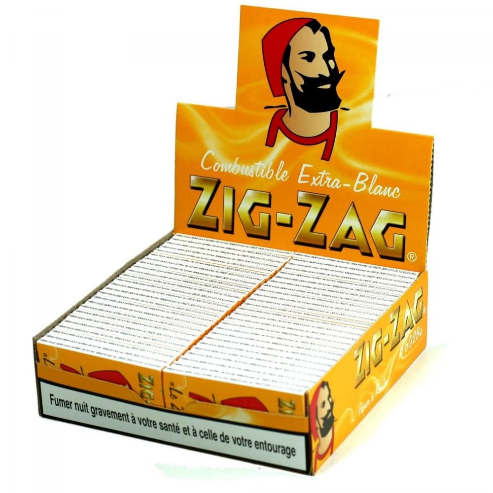 Zig Zag Yellow Rolling Papers - X50