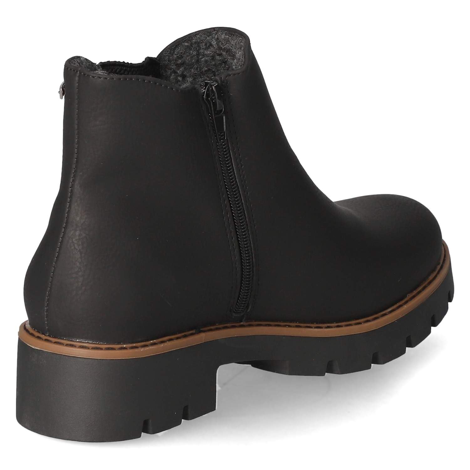 JANE KLAIN Damen Stiefeletten Schwarz Synthetik 39