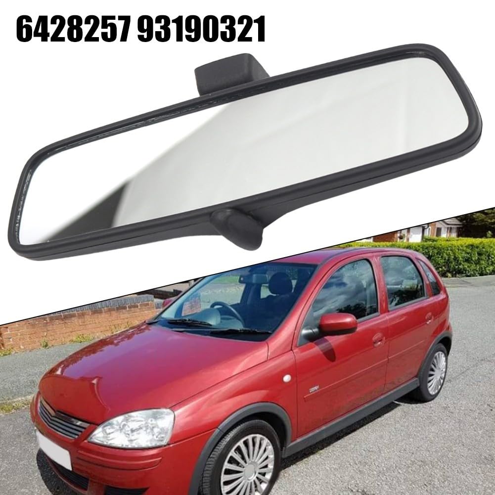 Rétroviseur intérieur pour Opel 6428257 93190321 compatible avec Astra H Corsa D E modèles