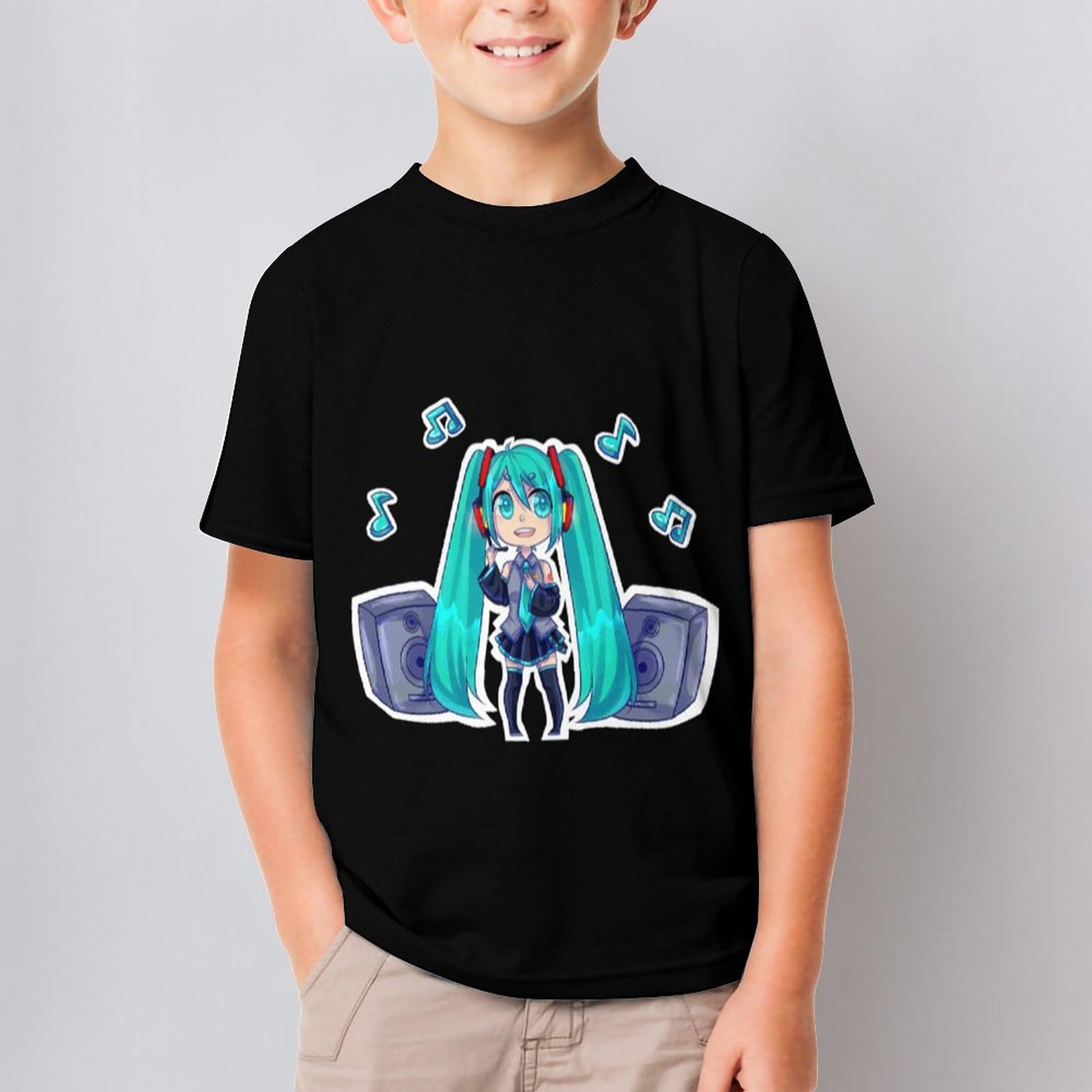 Amazon.co.jp: キッズ Tシャツ 初音ミク 子供服 男の子 女の子 半袖 