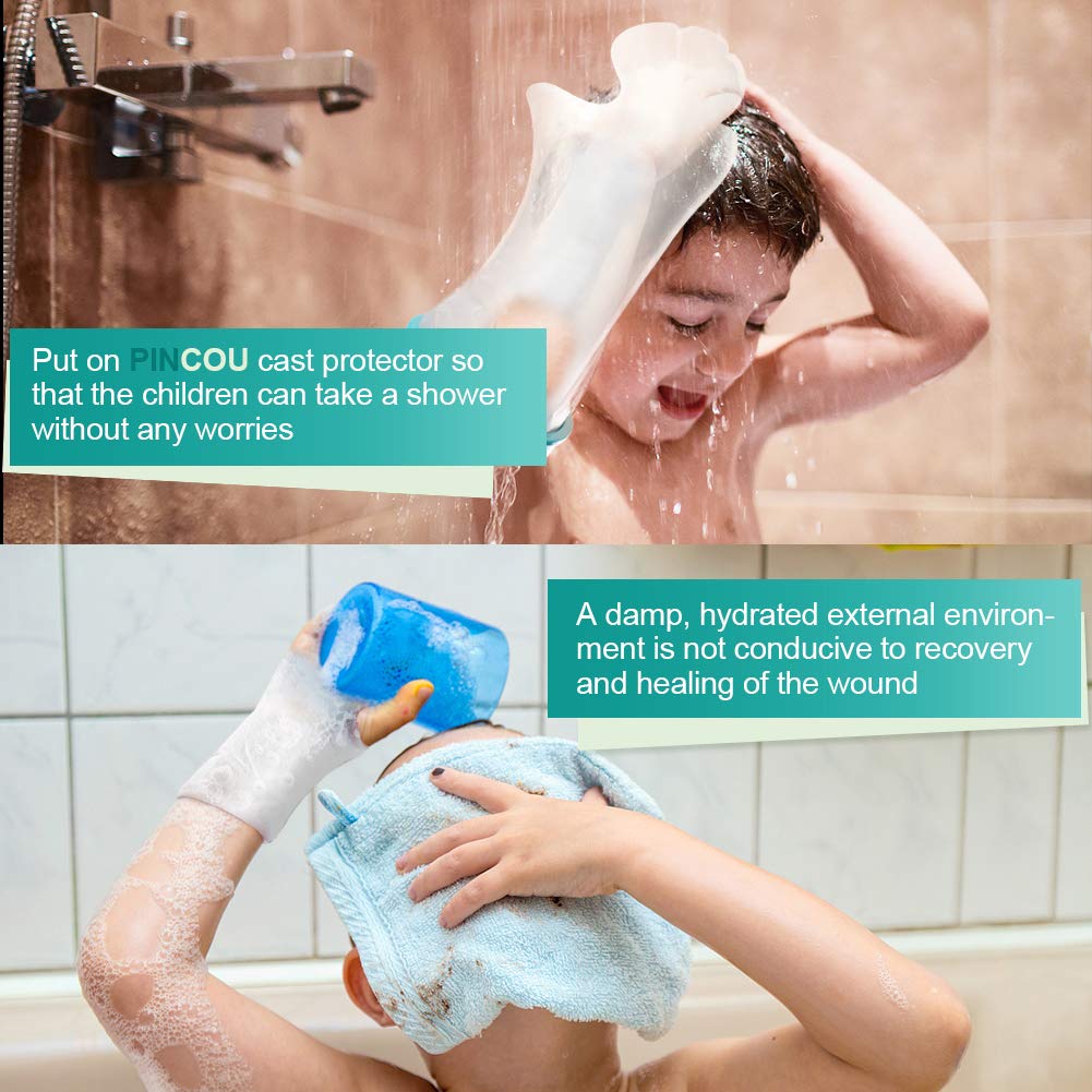 Buy Kids Arm Cast Cover for Shower, Waterproof Shower Bandage and Cast