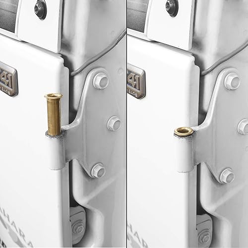 Miniatura 2 de Hooke Road JK Wrangler - Repuesto de bujes de bisagra de puerta y herramienta de extracción de bujes de puerta de metal, compatible con Jeep