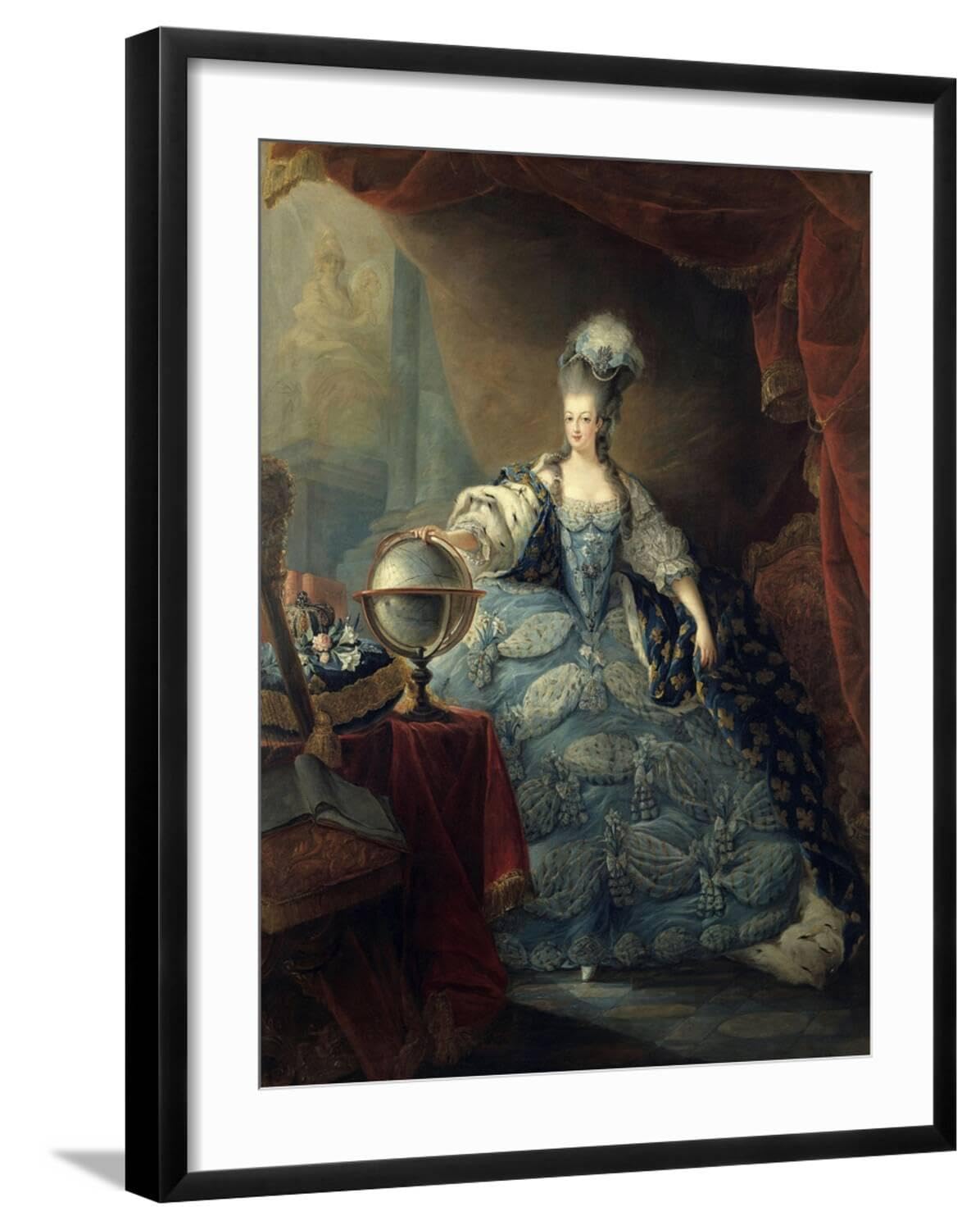 Amazon.com: ART.COM Wall Art Print Marie Antoinette, Queen of