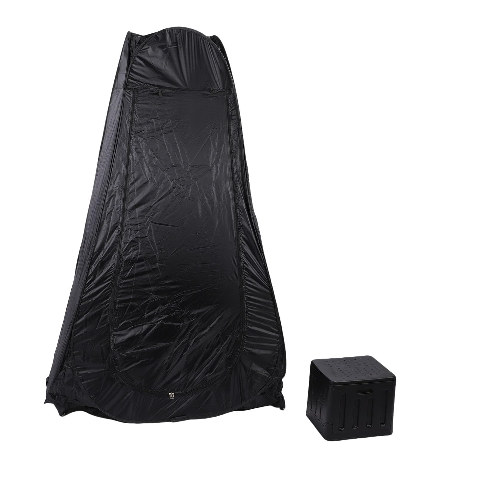 Inodoro portátil de camping con privacidad, kit de tienda de ducha instantánea para adultos, vestuario plegable para remolques de SUV de autocaravana al aire libre