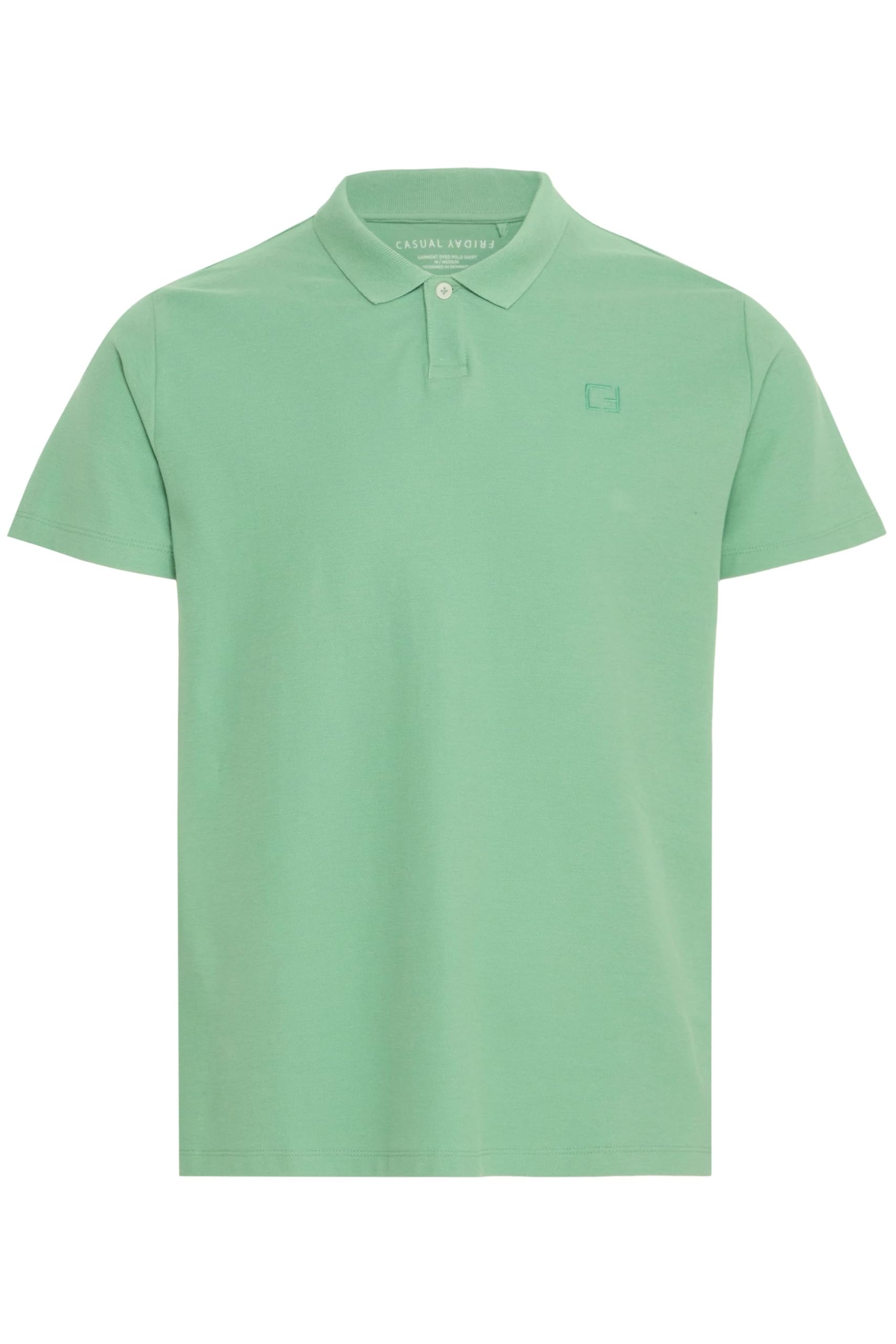 CASUAL FRIDAY CFTristan GMT Dyed Pique Polo Shirt Herren Poloshirt Shirt Umlegekragen 100% Baumwolle Regular fit