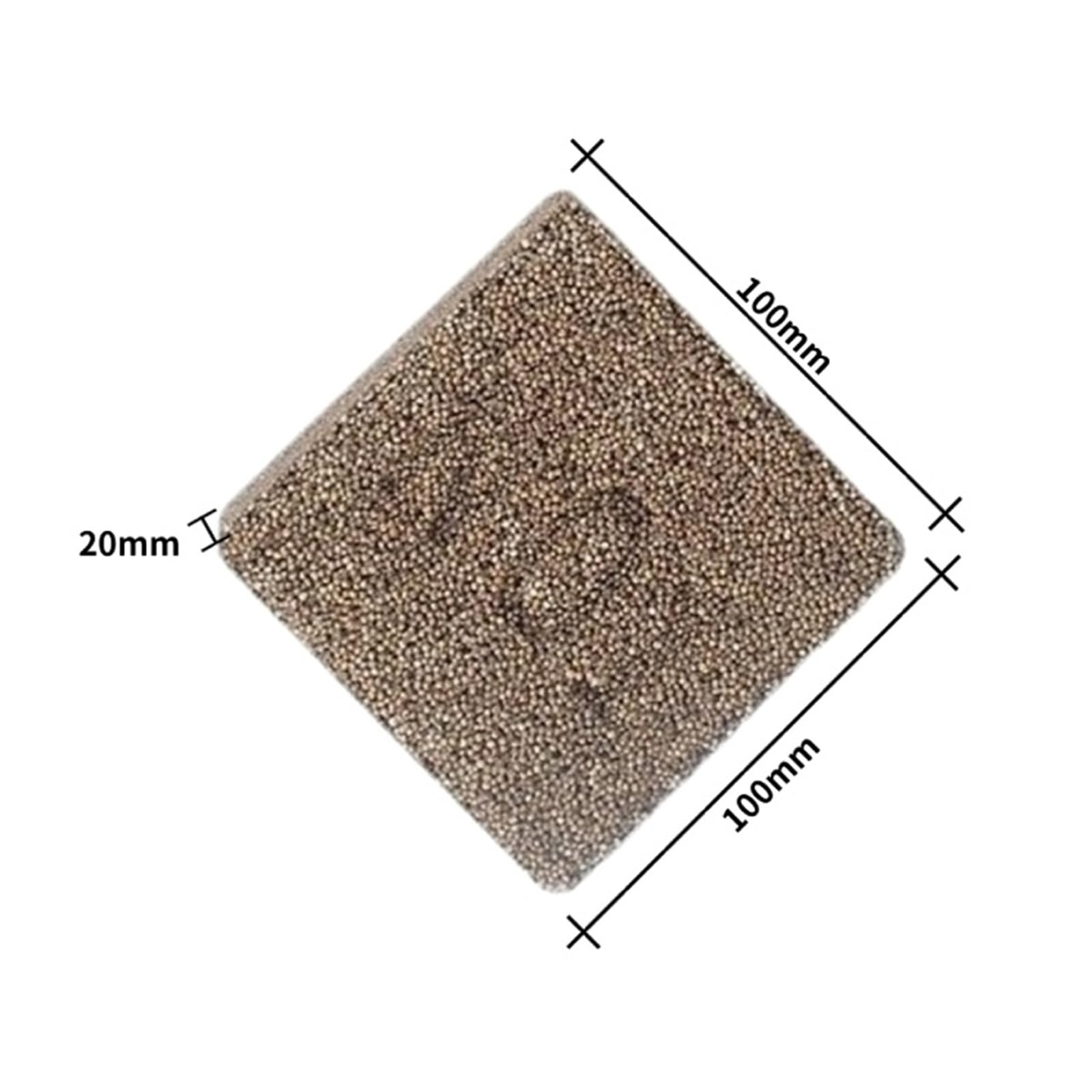 Genérico Pack 2 Bloques cerámicos Nano Filtro Acuario Agua Dulce y Marina