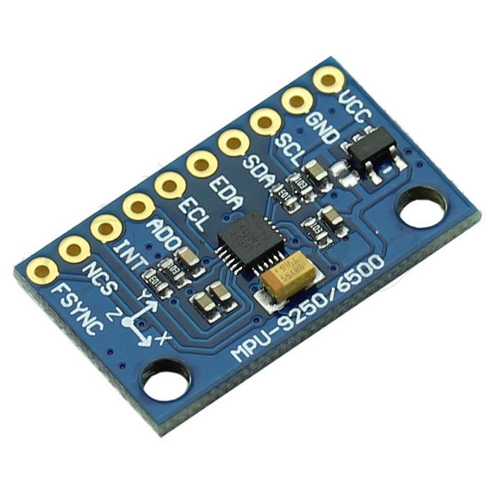 HiLetgo 2pcs MPU9250/6500 9-Axis 9 DOF 16 Bit Gyroscope Acceleration Magnetic Sensor 9-Axis Attitude +Gyro+Accelerator+Magnetometer Sensor Module IIC/SPI for Arduino GY-9250