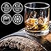 Old Fashioned Whiskey Glass Set, Premium Rocks Glasses for Cocktails and Bourbon, 10 1/4 Oz, Set of 6, Lead-Free Crystal, Bar Drinking Glass Tumbler for Scotch, Cognac, Irish Whisky