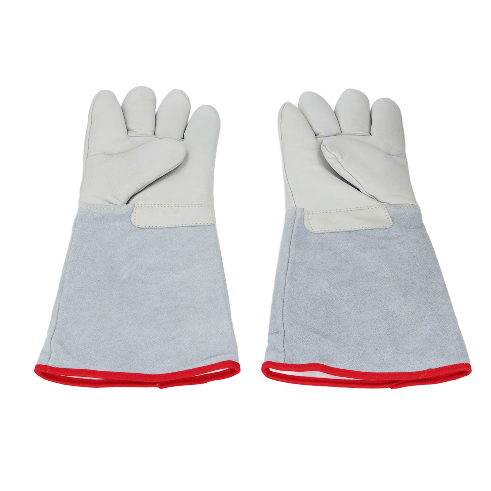 Alomejor Antigel de Protection LN2 Résistants au Froid pour la Manipulation de Glace Carbonique - LN2 de 40 Cm pour Laboratoire de Recherche Biomédicale