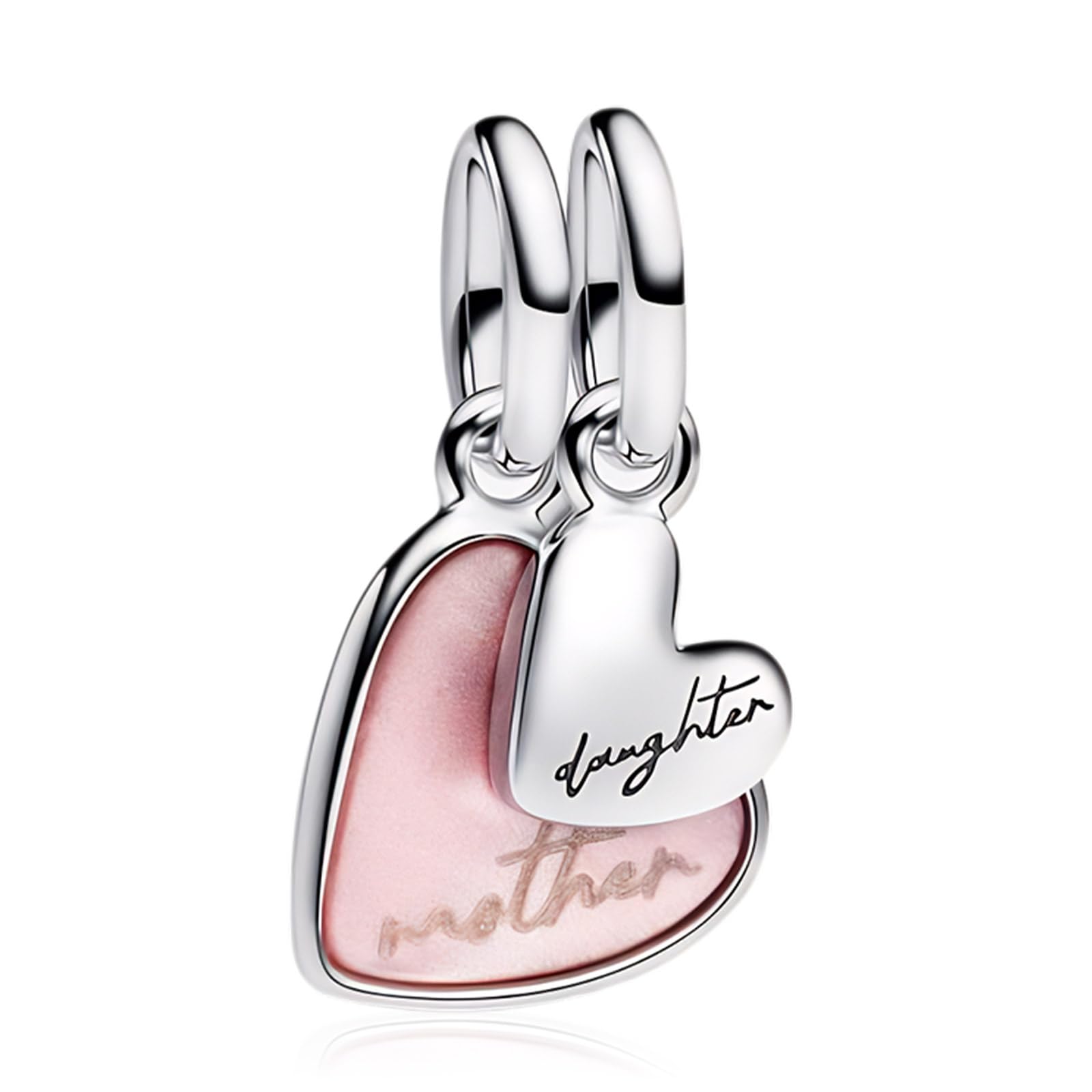 Annmors Charm Pendente Cuore Tartaruga Amore Ciondoli Compatibile con Braccialetti e Collane Donna