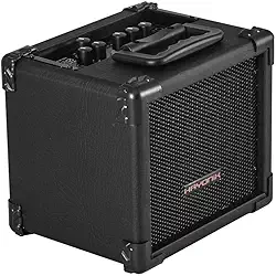 HAYONIK, Amplificador/Cubo Para Guitarra, 20W RMS, Alto Falante 6', Overdrive e Clean, Saída Para Fone de Ouvido, Equalizador Grave e Agudo, HG20