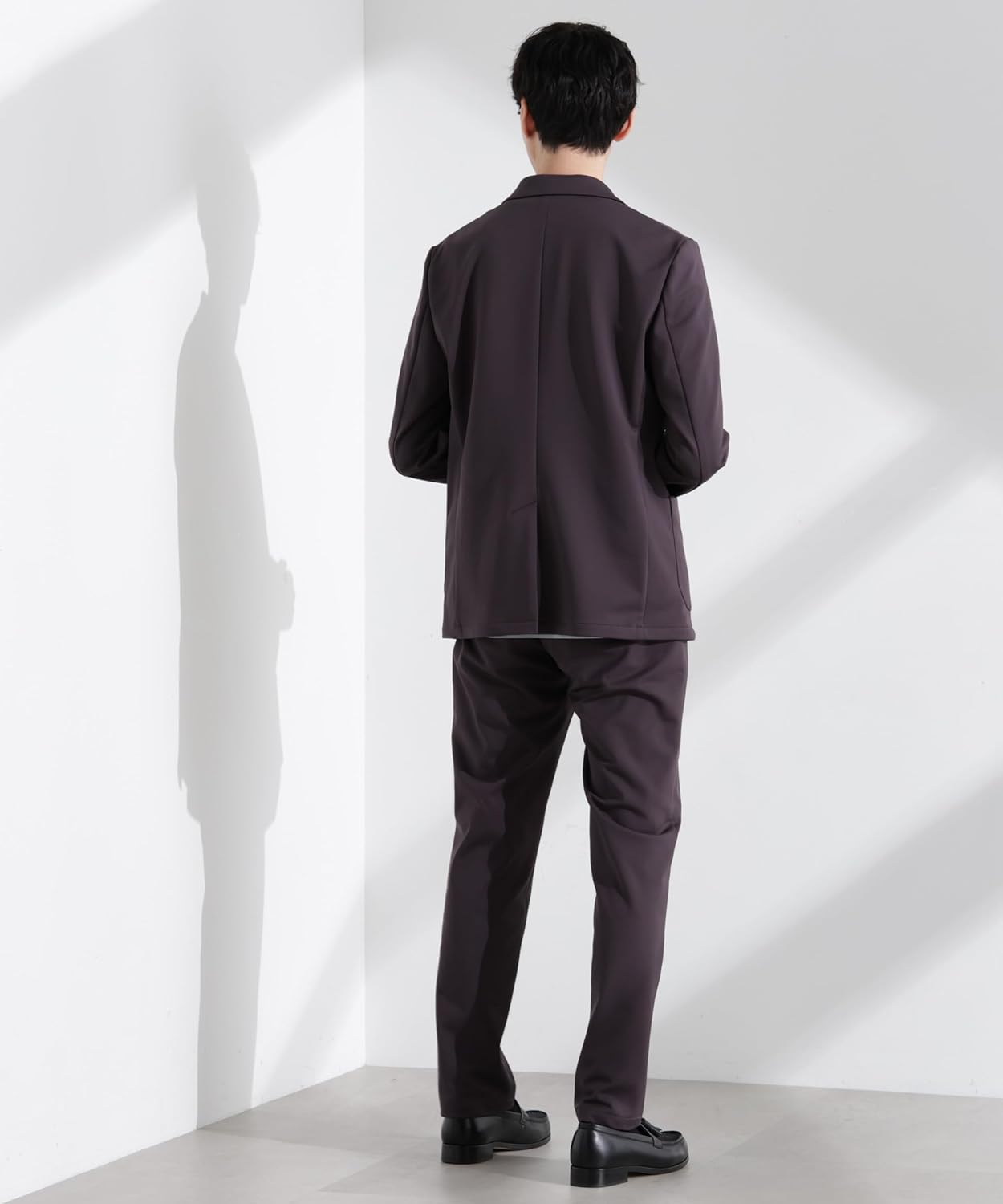 [ナノ・ユニバース] N JACKET BASIC」 TEXBRID (R) ポンチ ストレッチ ジャケット (セットアップ可) メ