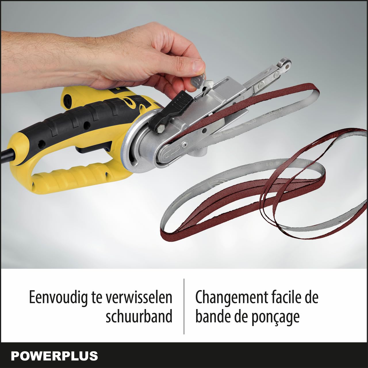 Powerplus POWX139 levigatrice elettrica Levigatrice a nastro 400 W