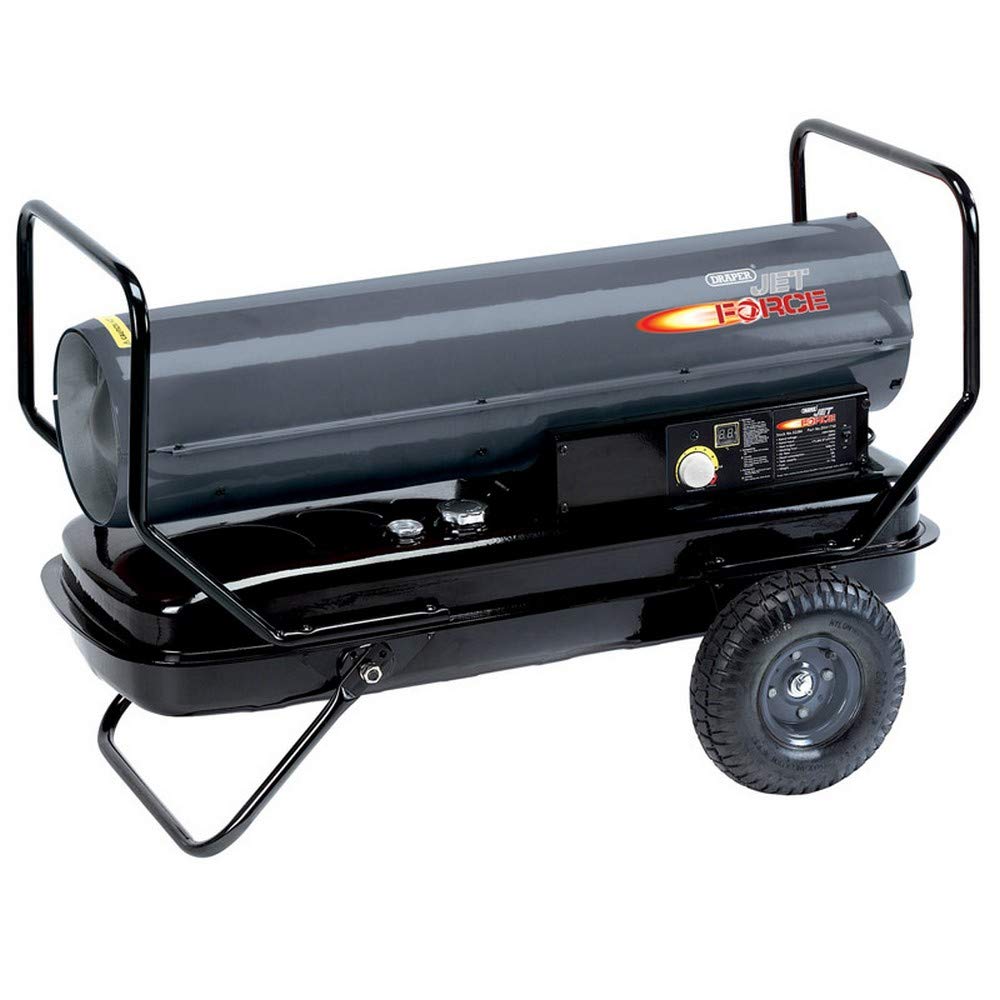 Draper Black Diesel Heater 51000W