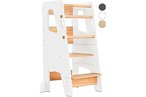 Safe Standing Tower for Toddlers - Montessori Step Stool