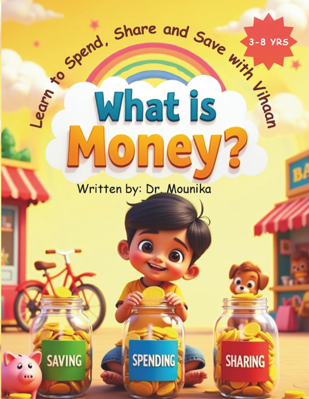 What is Money?: Teaching Kids About Money: Learn to Spend, Share, and Save with smart habits
