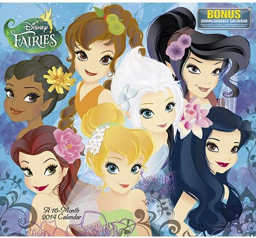 2014 Disney Fairies WALL Calendar