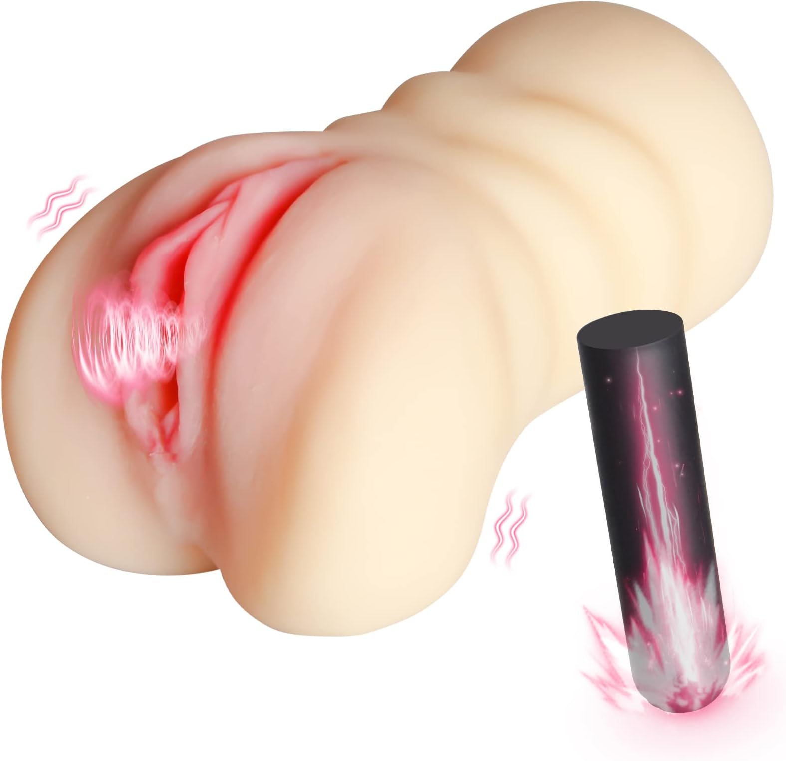 Prostate Massager Waterproof Anal Plug Vibrating Silicone Prostate Vibrator with 9 Speeds Male Sex Toy Male Prostate Stimulator for Man