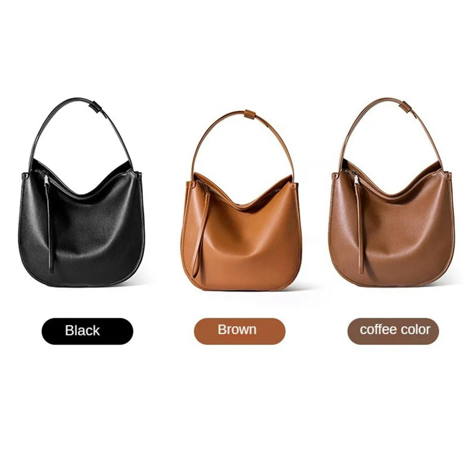 Umhängetasche Damen Damen Handtasche Retro Große Kapazität Frauen Crossbody Tasche Einfache Frauen Crossbody Tasche-braun-ca 32cm-5cm-26cm