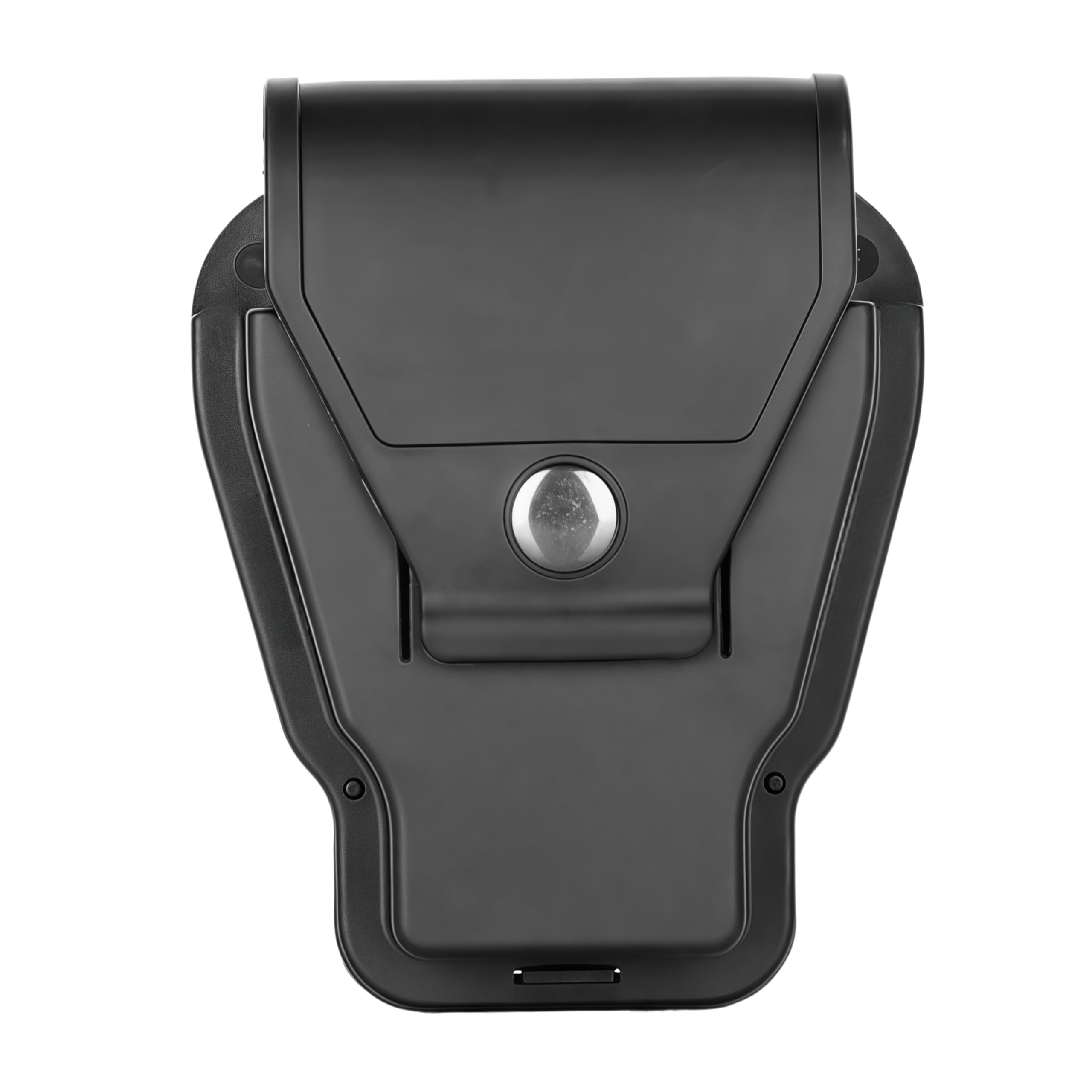 Tactical Handcuff Holder Pouch - Heavy-Duty Polymer Belt Holster for Hinged & Chain Cuffs - Adjustable Snap Closure, Belt Loop Attachment